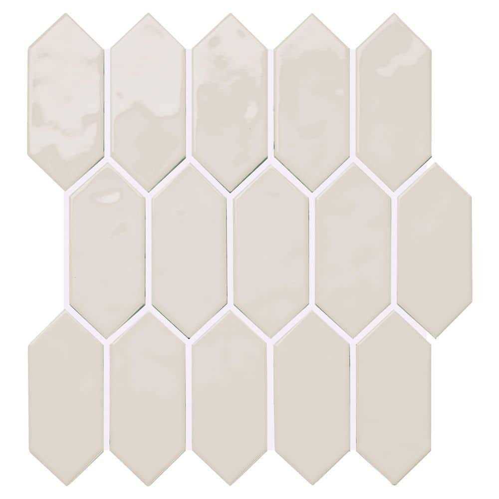 Daltile LuxeCraft 11 in. x 12 in. Glazed Ceramic Picket Mosaic Tile - Zenithce