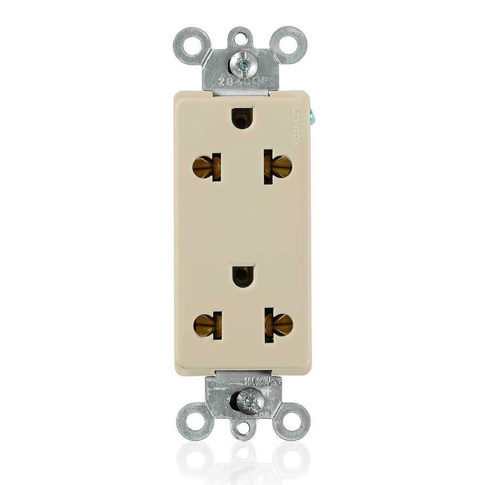 Leviton 5825 Univory Decora Duplex Receptacle - Zenithce