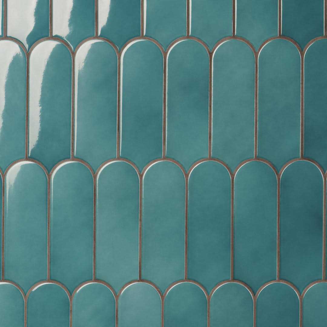Ivy Hill Tile Ace Blue 2 in. x 8 in. x 9 mm Polished Ceramic Subway Wall Tile - Zenithce