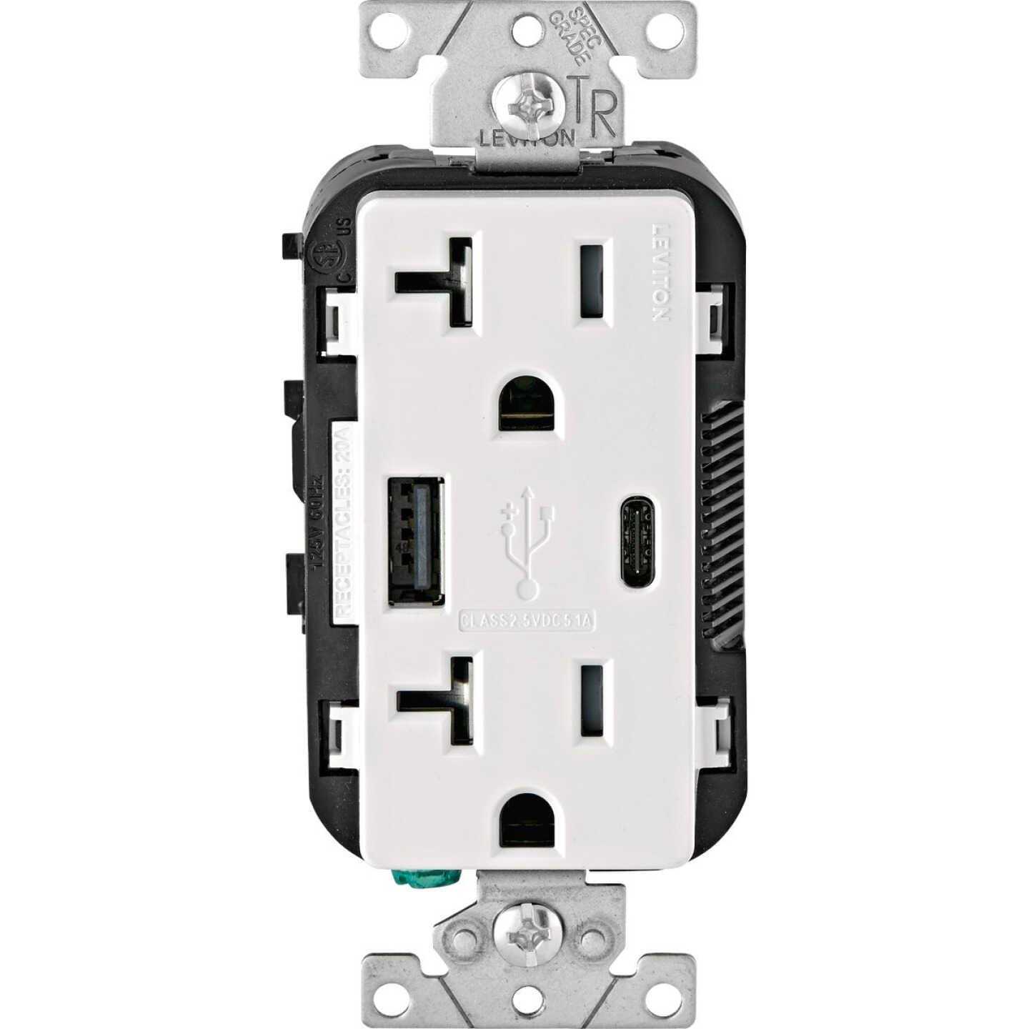 Leviton T5825 Decora Duplex Receptacle - Zenithce