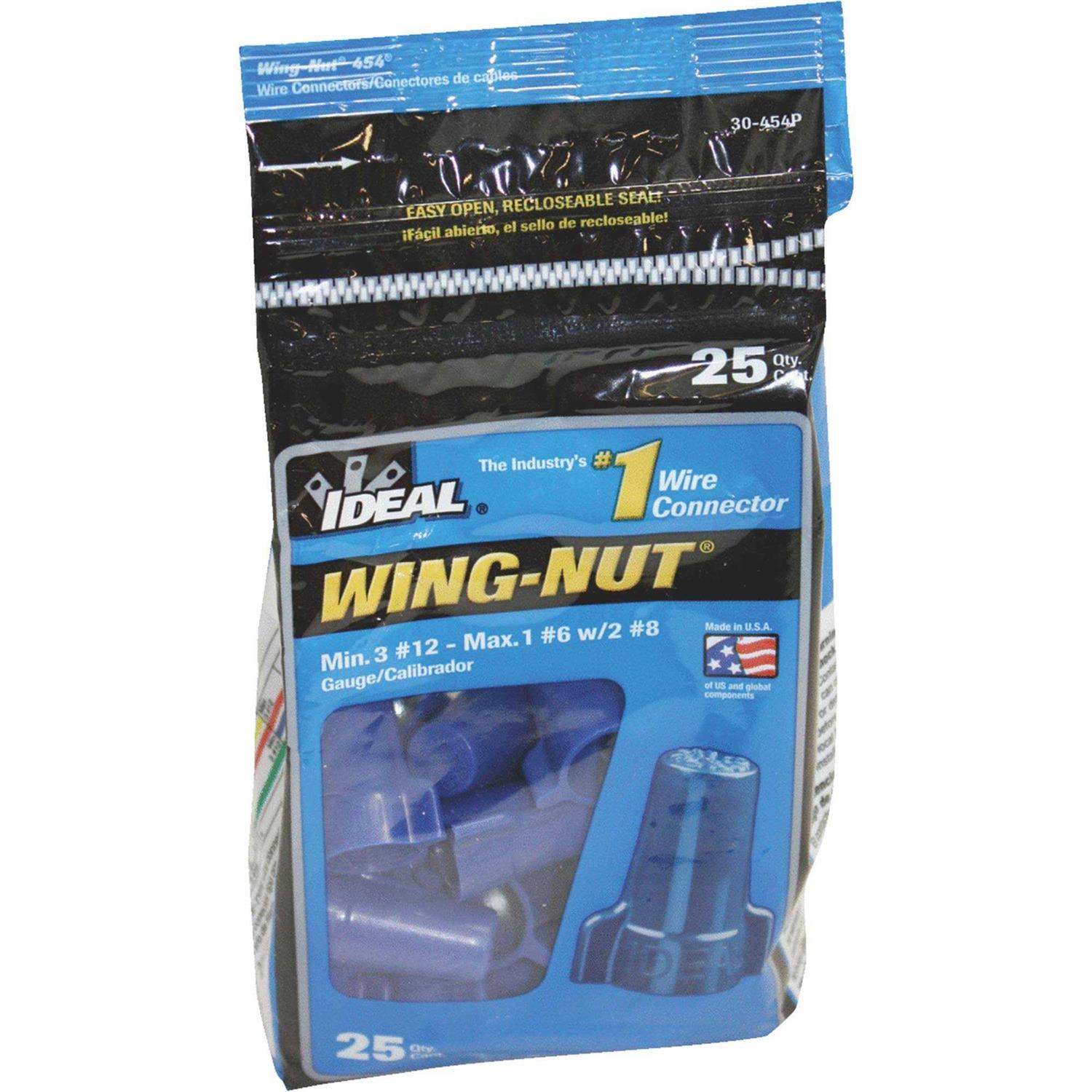 Ideal Wing-Nut Wire Connector Blue - Zenithce
