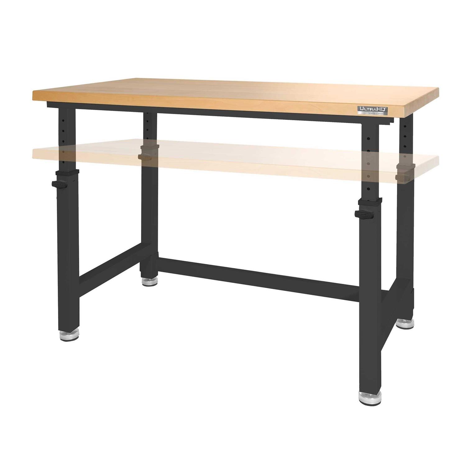 Seville Classics UltraHD Height Adjustable Heavy-Duty Workbench - Zenithce