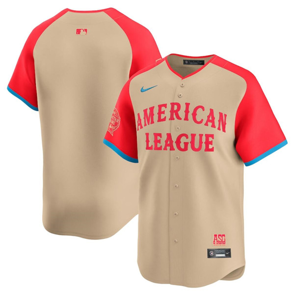 American League Blank Cream 2024 All-Star Limited Stitched Jersey - Zenithce