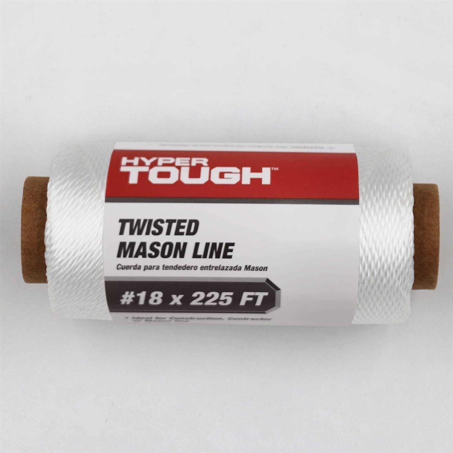 Hyper Tough White Twisted Polypropylene Mason Line - Zenithce