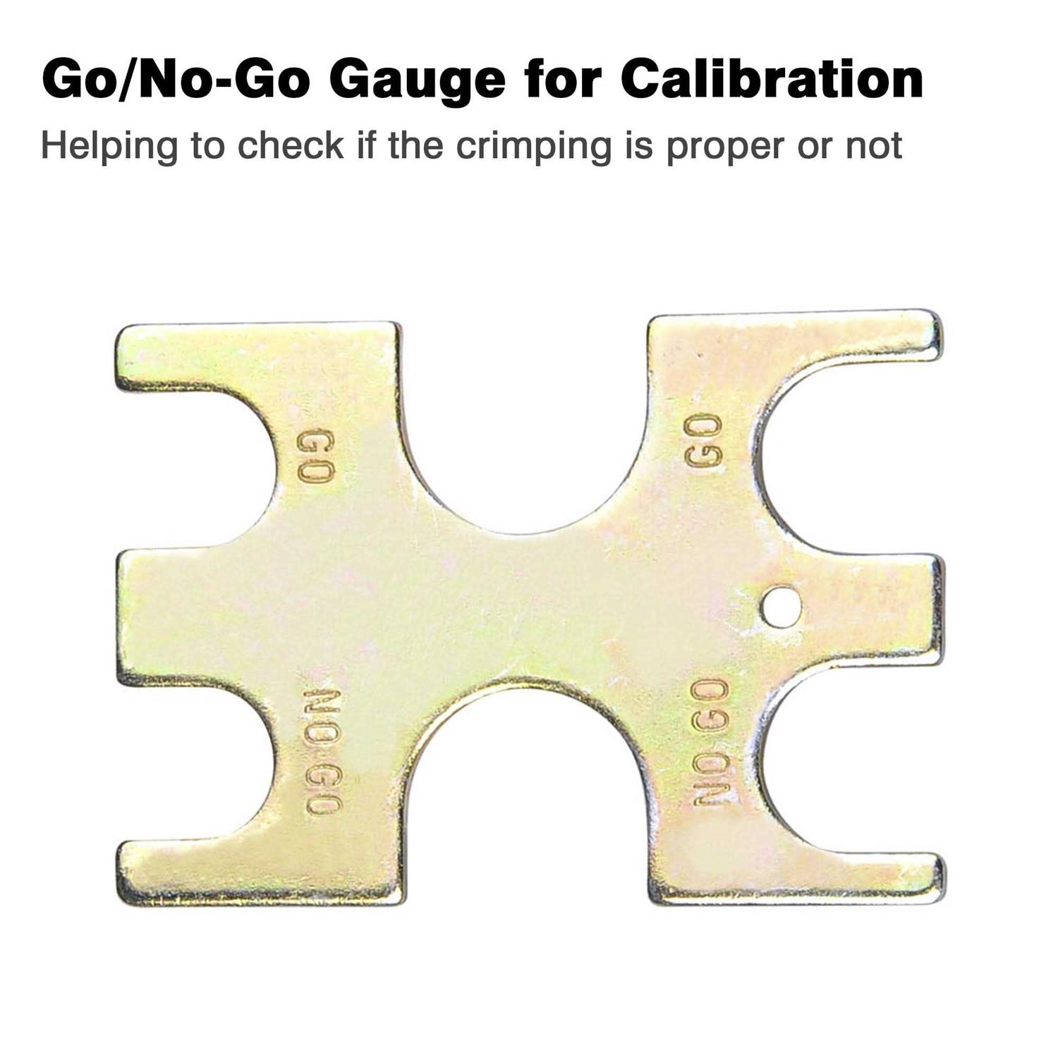 Yescom 1/2 3/4 PEX Crimper Copper Ring Crimping Tool Go/no Go Gauge - Zenithce