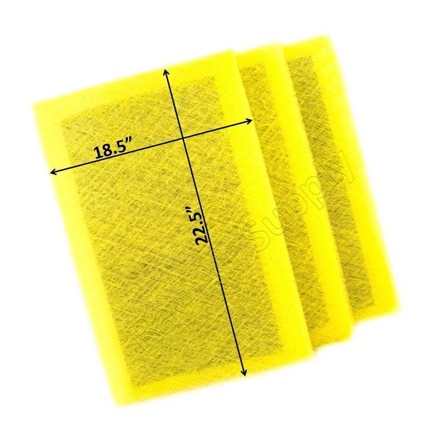 Rayair Supply micropower Guard Air Cleaner Replacement Filter Pads - Zenithce