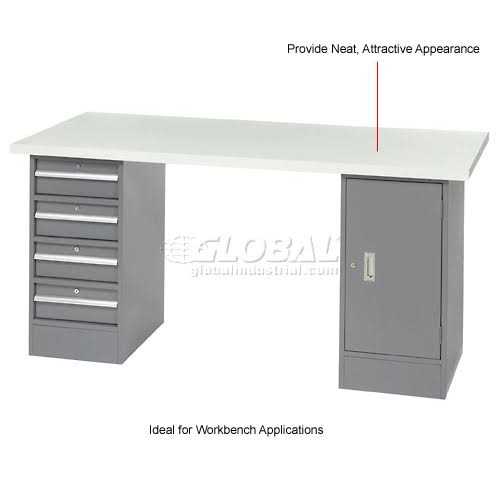 Global Industrial Workbench Top Plastic Laminate Safety Edge - Zenithce