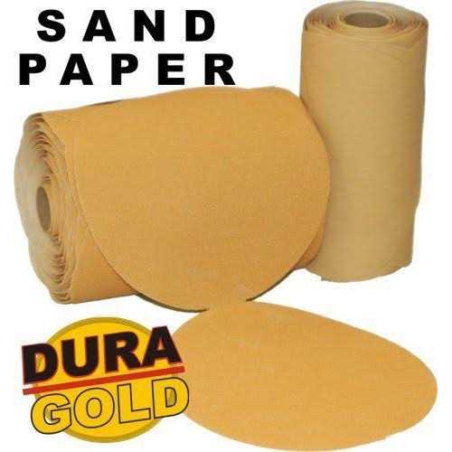 Dura-gold Grit 5 inch Green Film PSA Self Adhesive Stickyback Sanding Discs for DA Sanders - Zenithce