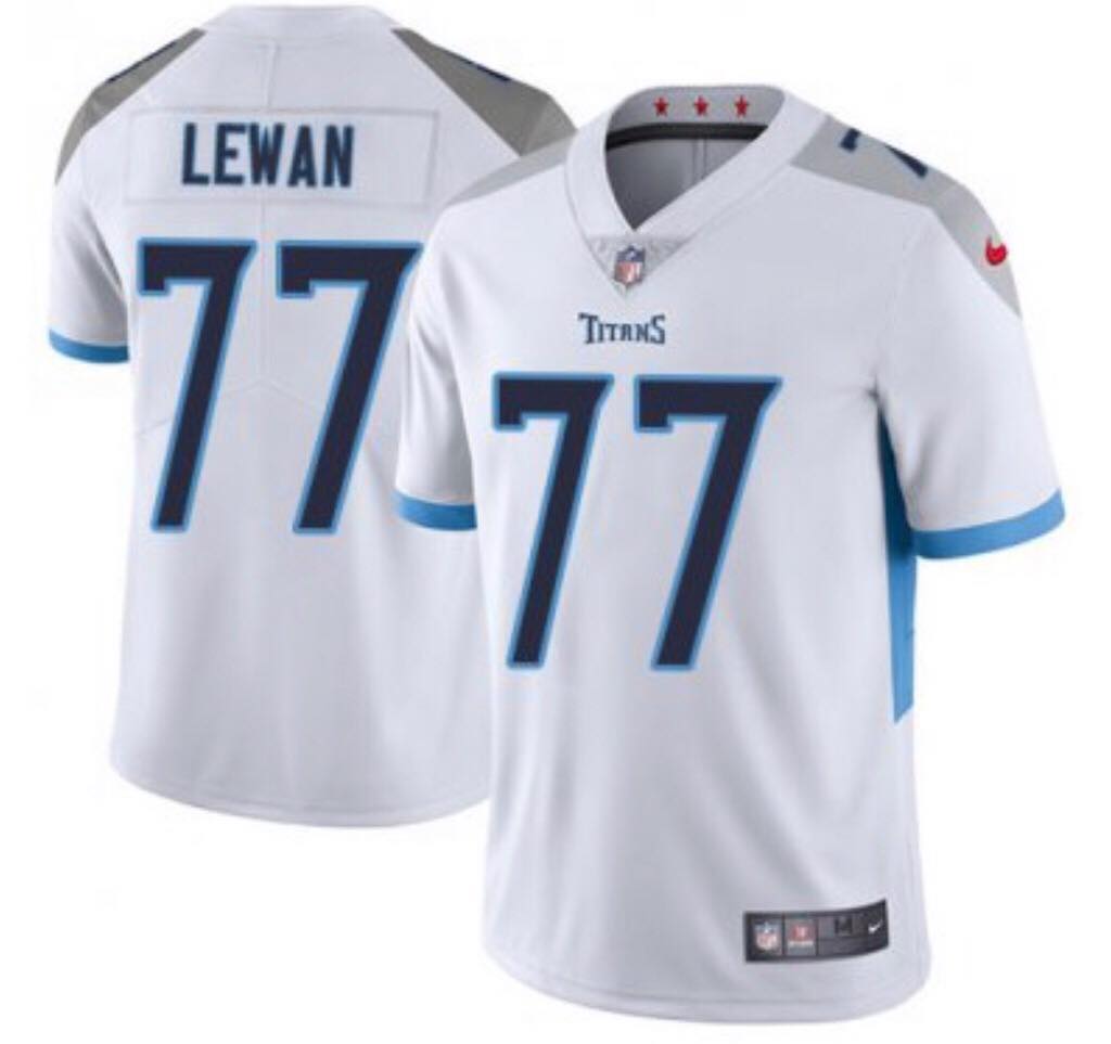 Tennessee Titans #77 Taylor Lewan White Vapor Untouchable Limited Stitched Jersey - Zenithce