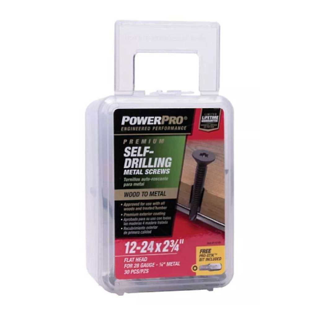Power Pro #10 x 3-in Epoxy Exterior Wood Screws (800-Per Box) | 48311 - Zenithce