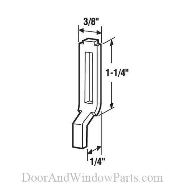 Prime-Line Steel Sash Window Glazing Clip - Zenithce