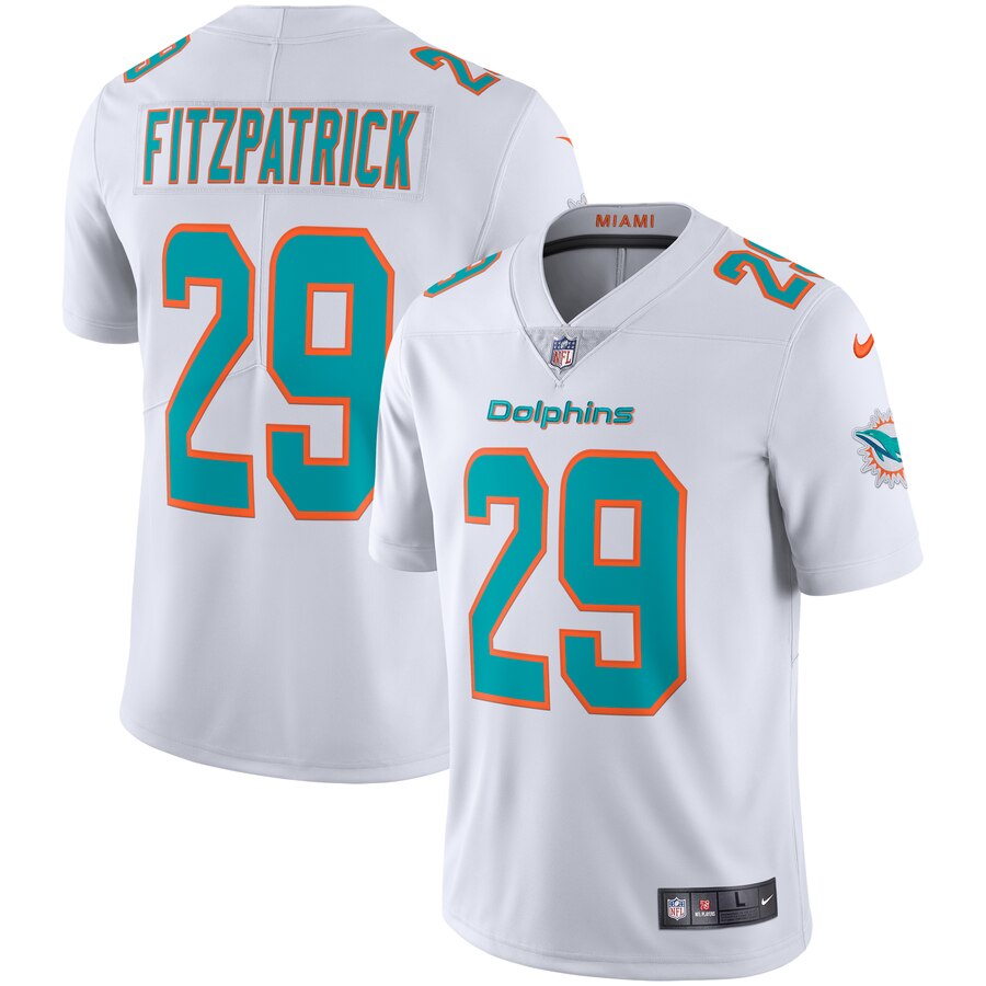 Miami Dolphins #29 Minkah Fitzpatrick White Vapor Untouchable Limited Stitched Jersey - Zenithce