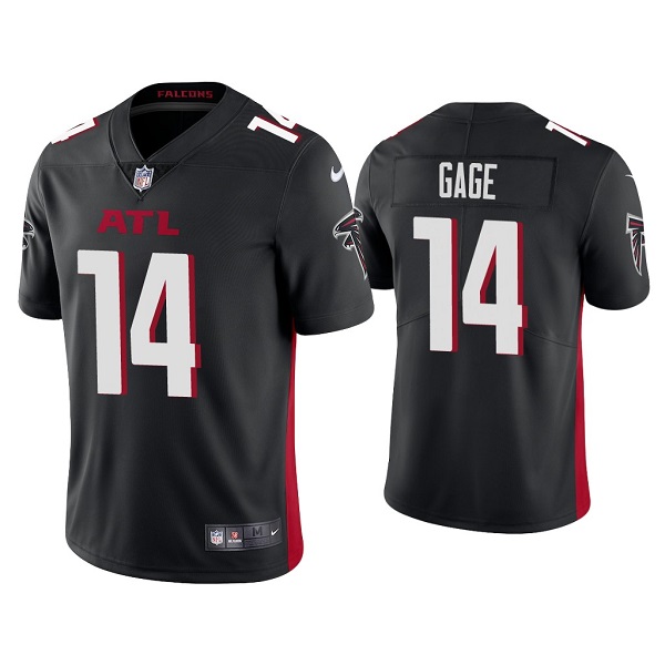 Atlanta Falcons #14 Russell Gage Black Vapor Untouchable Limited Stitched Jersey - Zenithce