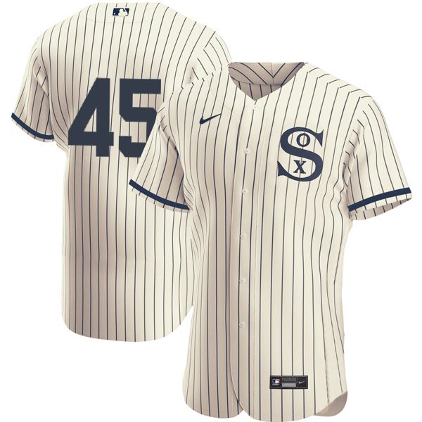 Chicago White Sox #45 Michael Jordan 2021 Cream Navy Field Of Dreams Flex Base Stitched Jersey - Zenithce