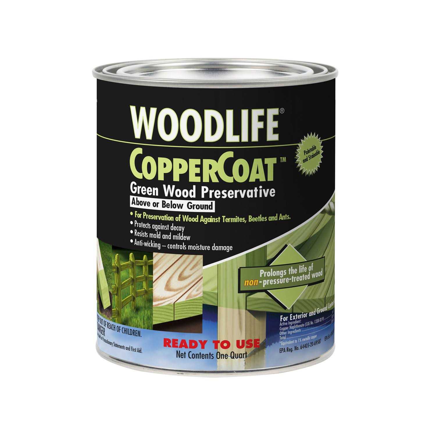 Woodlife Coppercoat Green Wood Preservative - Zenithce