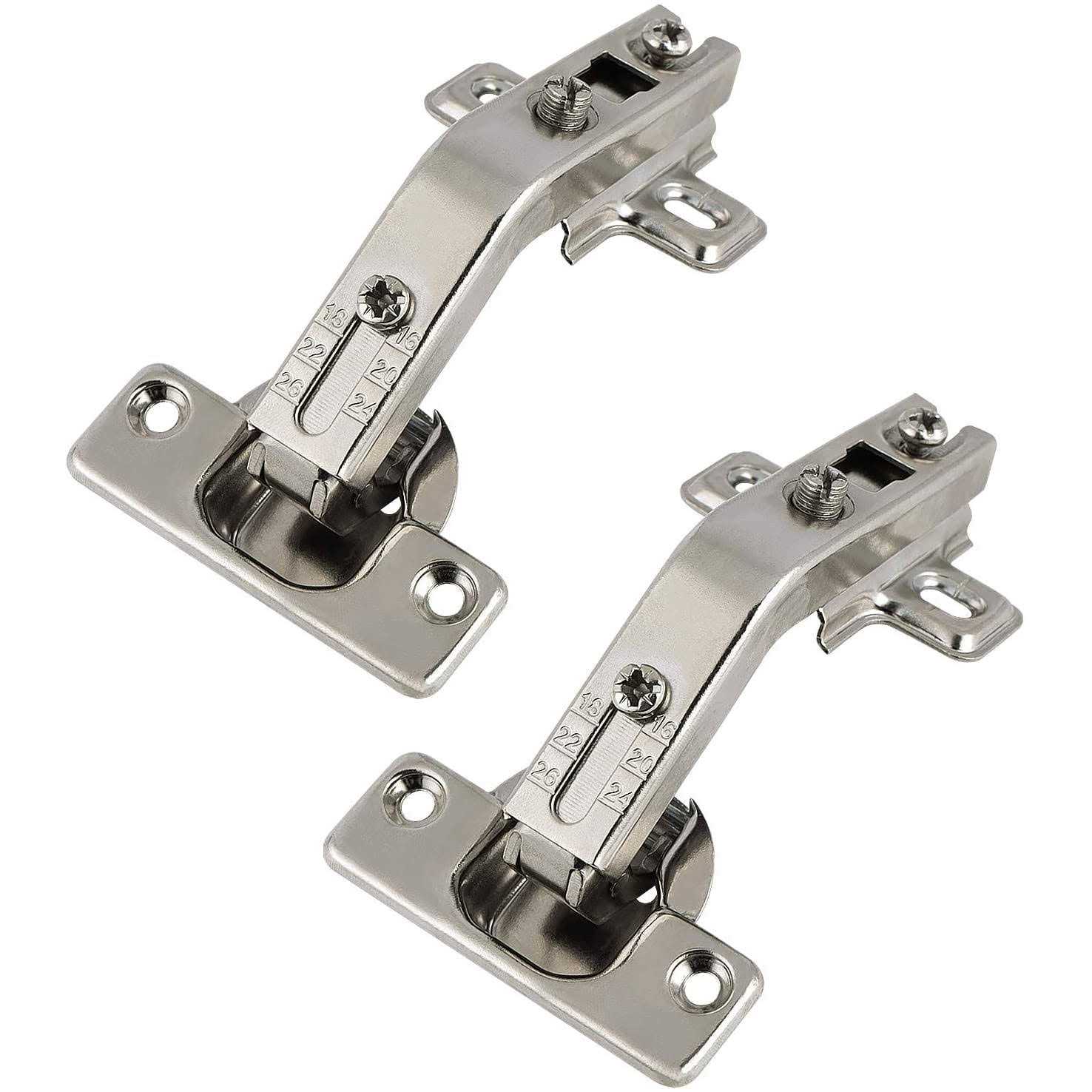 Probrico 2 Pack Matte Black Passage Door Handles Square Interior Door Levers for Hall Closet - Zenithce