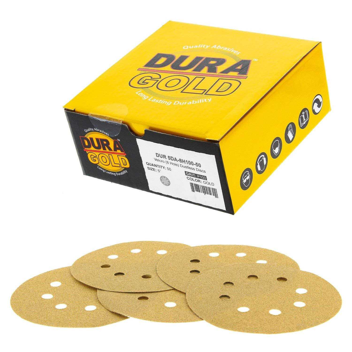 Dura-Gold Premium Grit Gold PSA Longboard Sandpaper 20 Yard Long Continuous Roll - Zenithce