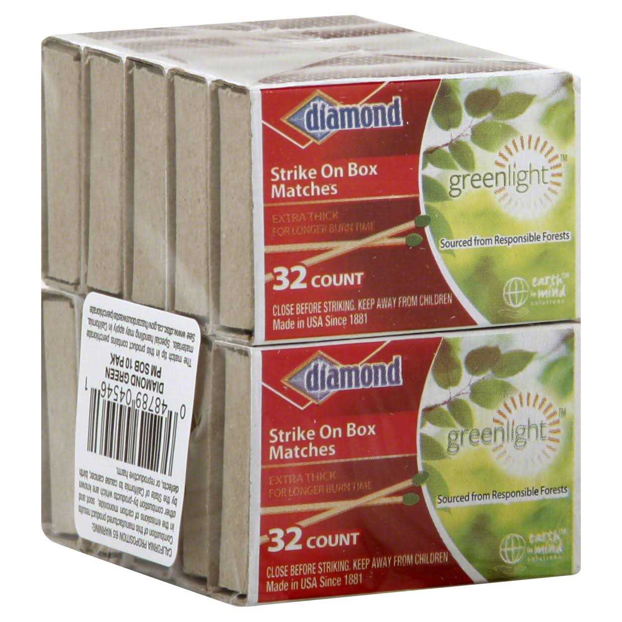 Diamond Matches Strike On Box - Zenithce