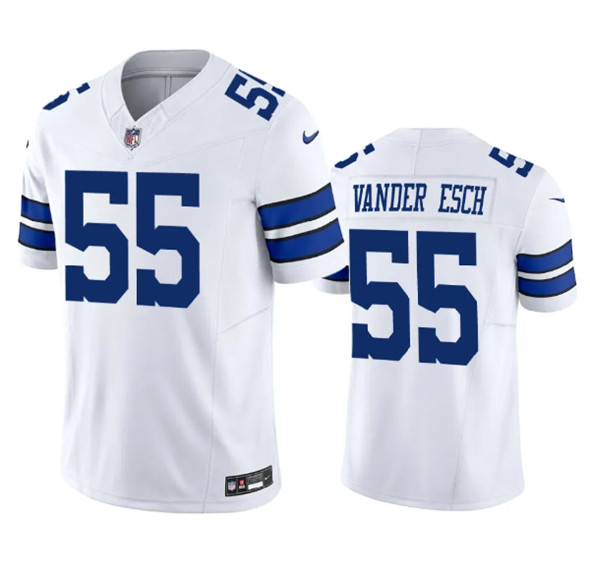 Dallas Cowboys #55 Leighton Vander Esch White 2023 F.U.S.E. Vapor Limited Stitched Jersey - Zenithce