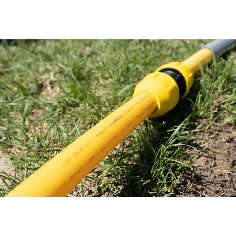 Home-flex Underground IPS Yellow Poly GAS Pipe 3/4 250 - Zenithce