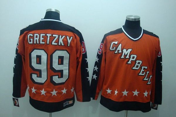 Oilers #99 Wayne Gretzky Stitched Orange Jersey - Zenithce