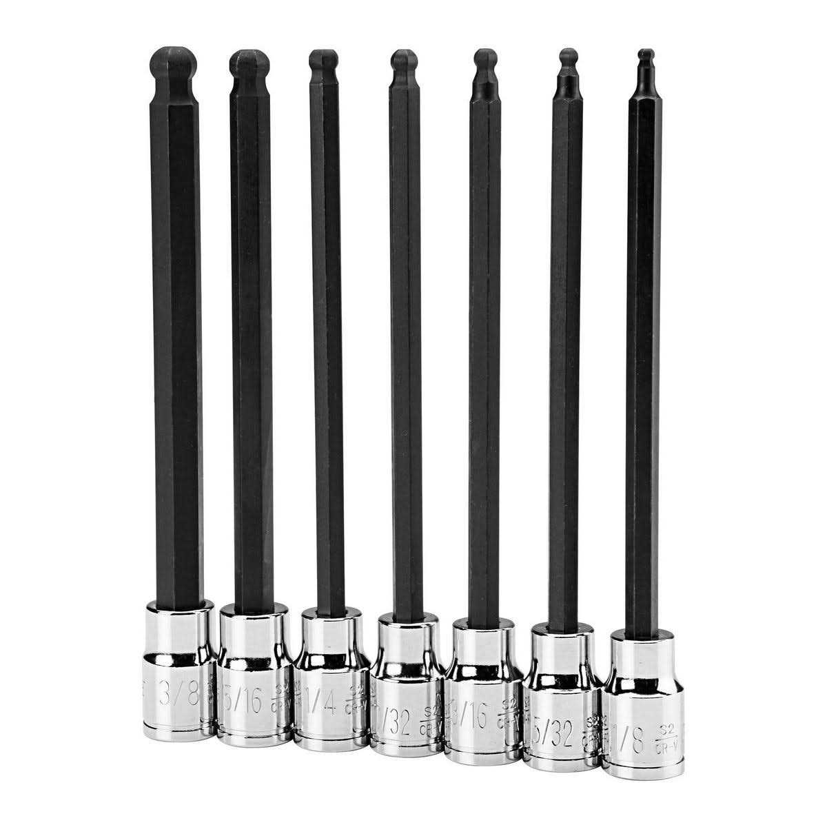 Pittsburgh 3/8 in. Drive SAE Crowfoot Wrench Set - Zenithce
