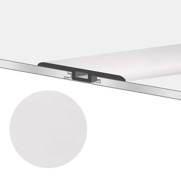 Lucida USA Maxcore T-moulding Black 0.27-in T x 2-in W x 48-in L Vinyl T-moulding MC-513TM - Zenithce
