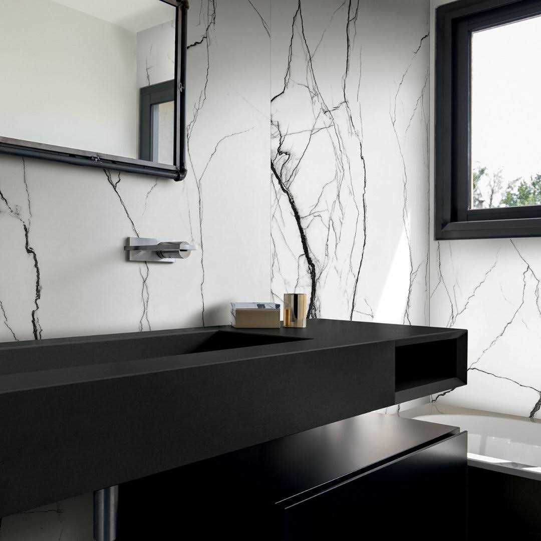Ivy Hill Tile Magnus 23.62 in. x Polished Porcelain Marble Look Floor and Wall Tile - Zenithce