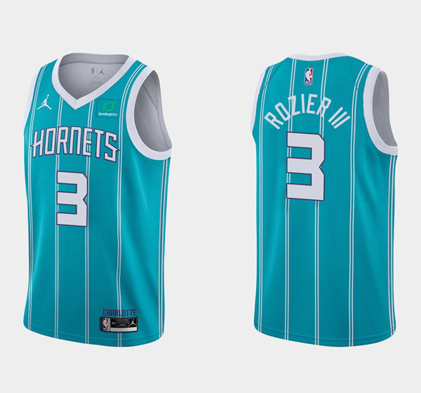 Charlotte Hornets #3 Terry Rozier III Stitched Jersey - Zenithce