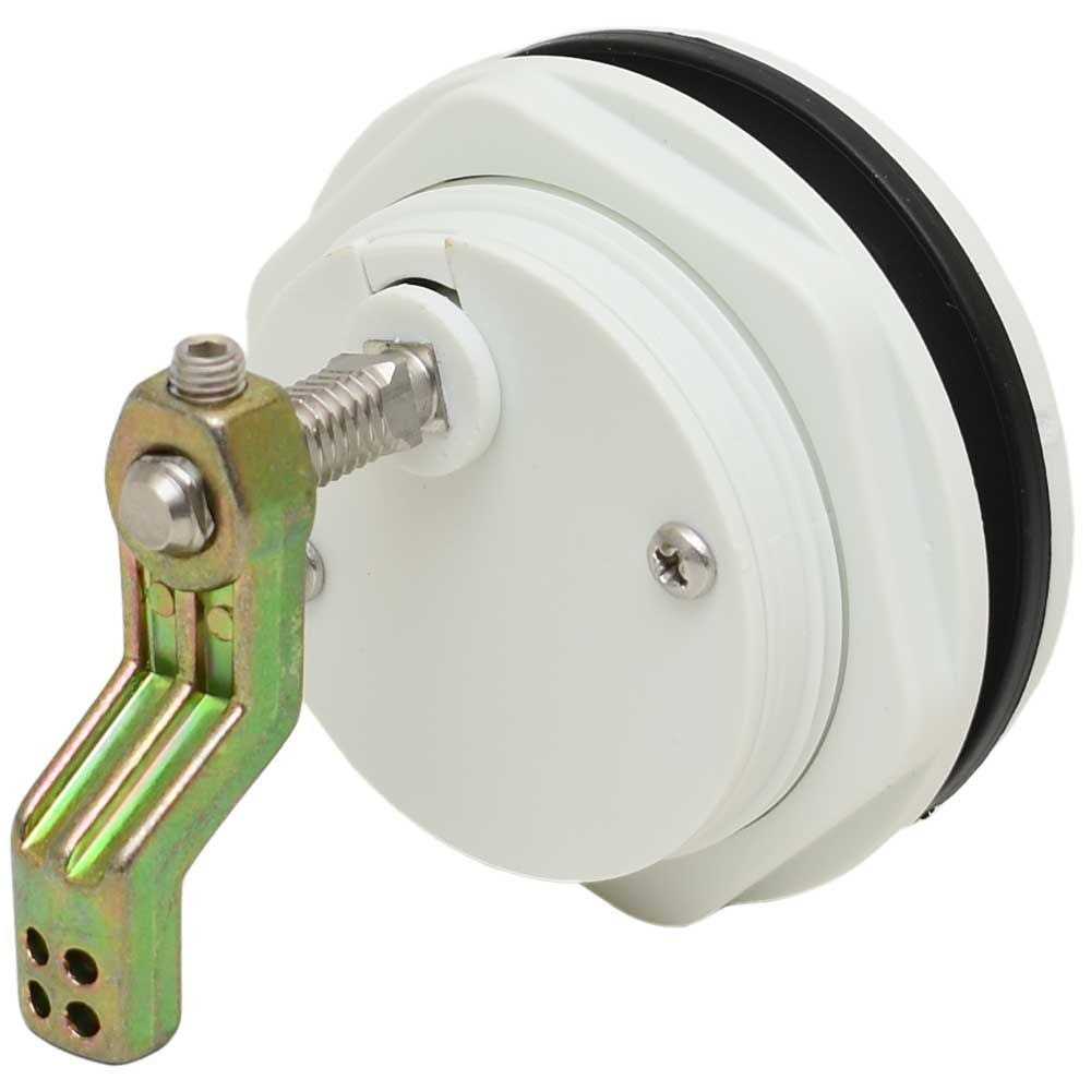 Whitecap T-Handle Latch Chrome Plated Zamac/Black Nylon - Zenithce