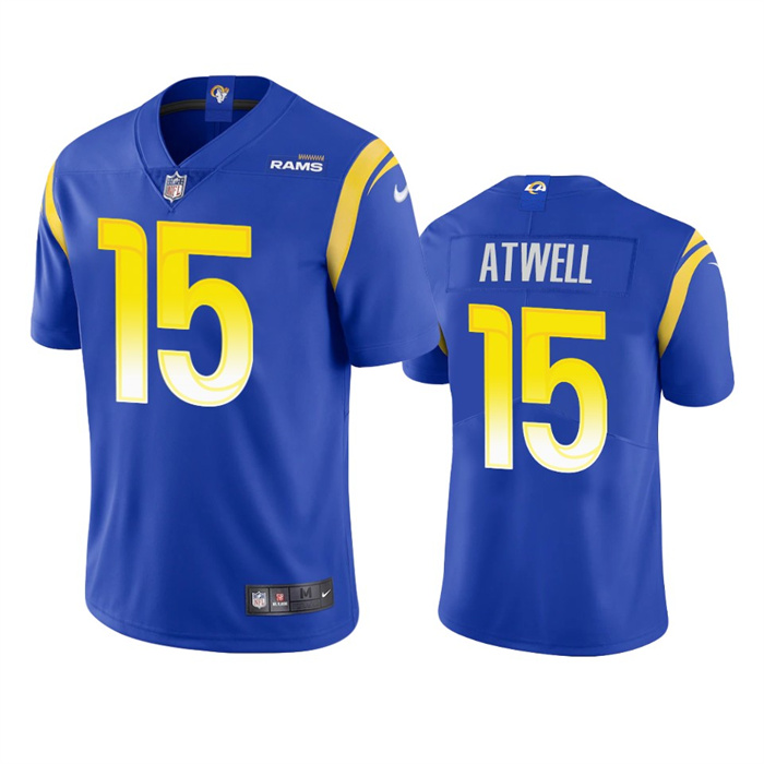 Los Angeles Rams #15 Tutu Atwell Royal Vapor Untouchable Limited Stitched Football Jersey - Zenithce