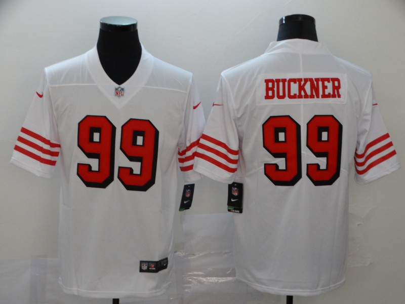 San Francisco 49ers #99 DeForest Buckner White Color Rush Limited Stitched Jersey - Zenithce