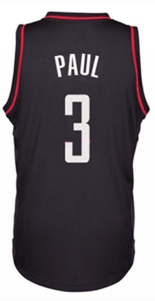 Houston Rockets #3 Chris Paul Black Stitched Adidas Revolution 30 Swingman Jersey - Zenithce