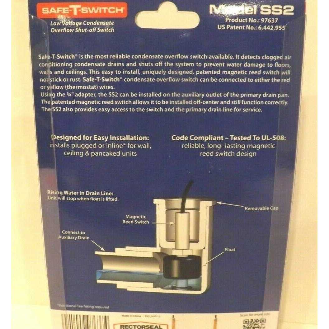 Rectorseal 97622 SS610E Safe-T-Switch - Zenithce