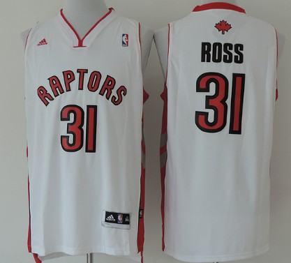 Toronto Raptors #31 Terrence Ross Revolution 30 Swingman White Jersey - Zenithce