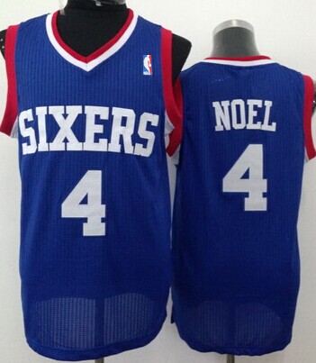 Philadelphia 76ers #4 Nerlens Noel Blue Swingman Jersey - Zenithce