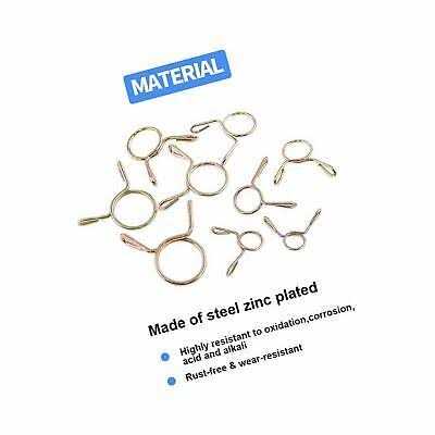 Glarks 280pcs Internal Tooth Starlock Push On Locking Washers Speed Clips Fasteners Assortment Kit - Zenithce