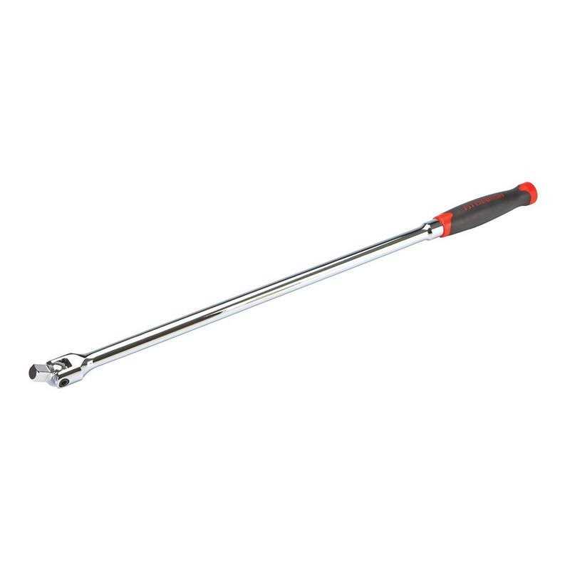 Pittsburgh Pro 1/2 in. Drive 18 in. Ratcheting Breaker Bar - Zenithce