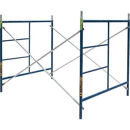 Metaltech Saferstack 5 ft. x 5 ft. Mason Scaffold Frame - Zenithce