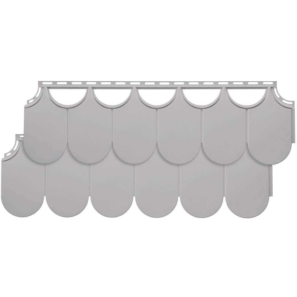 NovikShake 16.6 in. x 47 in. NP Northern Perfection Polymer Siding in Heritage - Zenithce