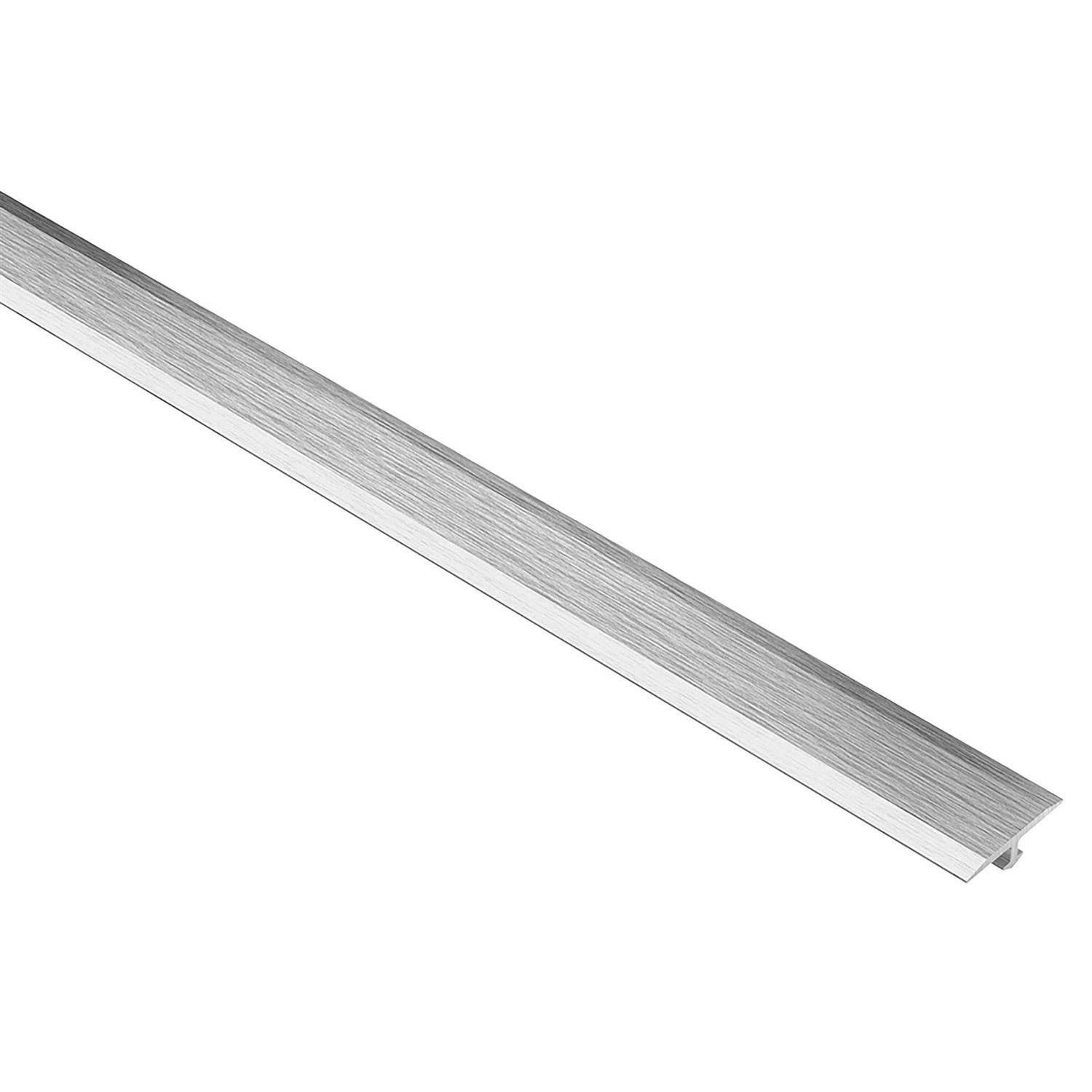 Schluter Systems Schluter Vinpro-S Edge Trim 1/8 inch Aluminum Brushed - Zenithce