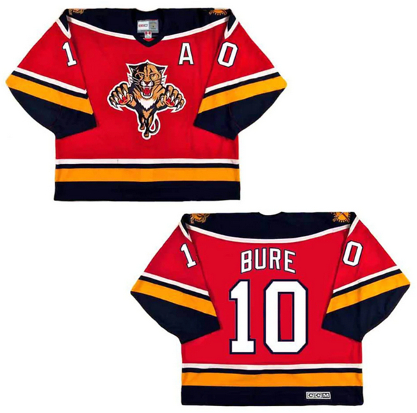 Florida Panthers #10 Pavel Bure Red Stitched Jersey - Zenithce