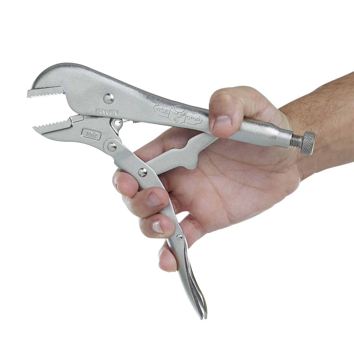Irwin 10 Vise-Grip Curved Jaw/Cutter Locking Pliers - Zenithce