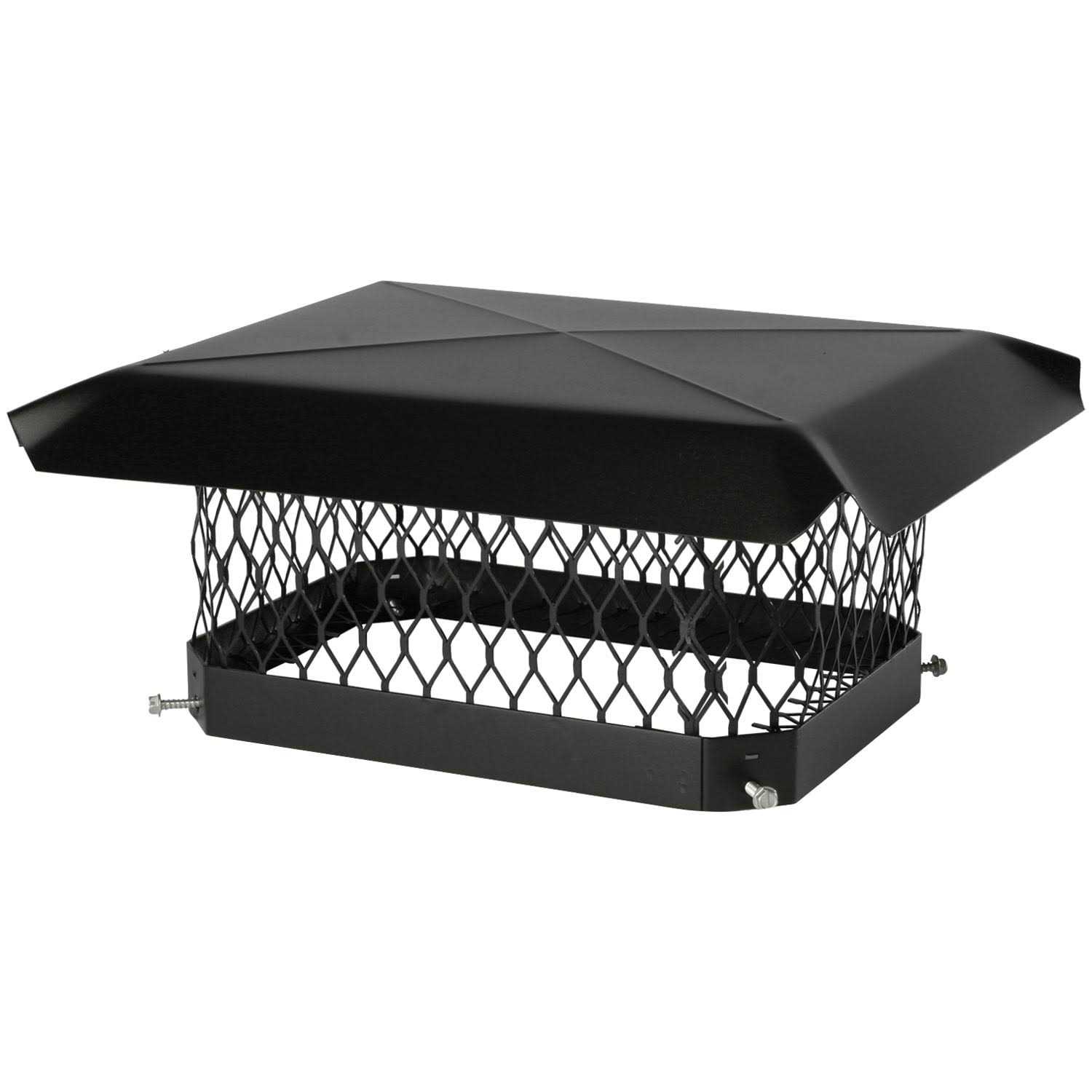 Shelter SC1818 Single-Flue Galvanized Steel Chimney Cap - Zenithce