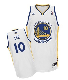 Golden State Warriors #10 David Lee White Swingman Jersey - Zenithce