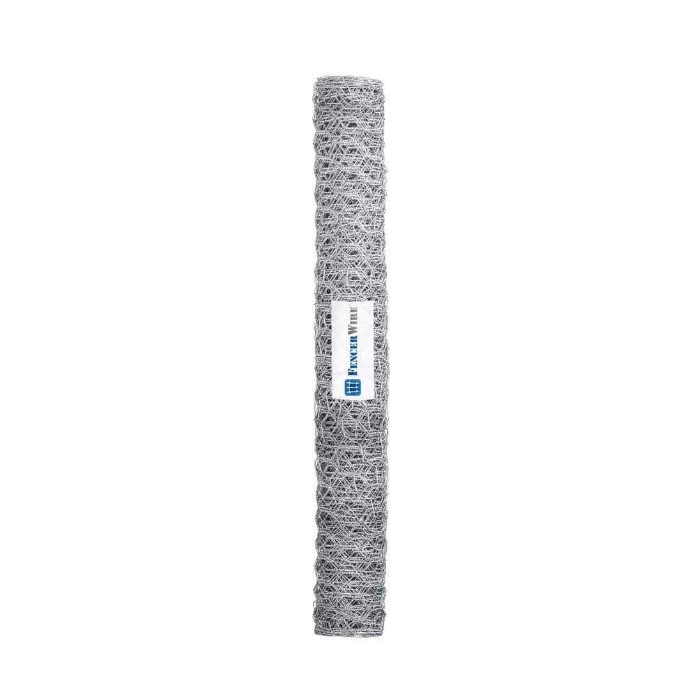Fencer Wire 20-Gauge Poultry Netting with 2 in. Mesh - Zenithce