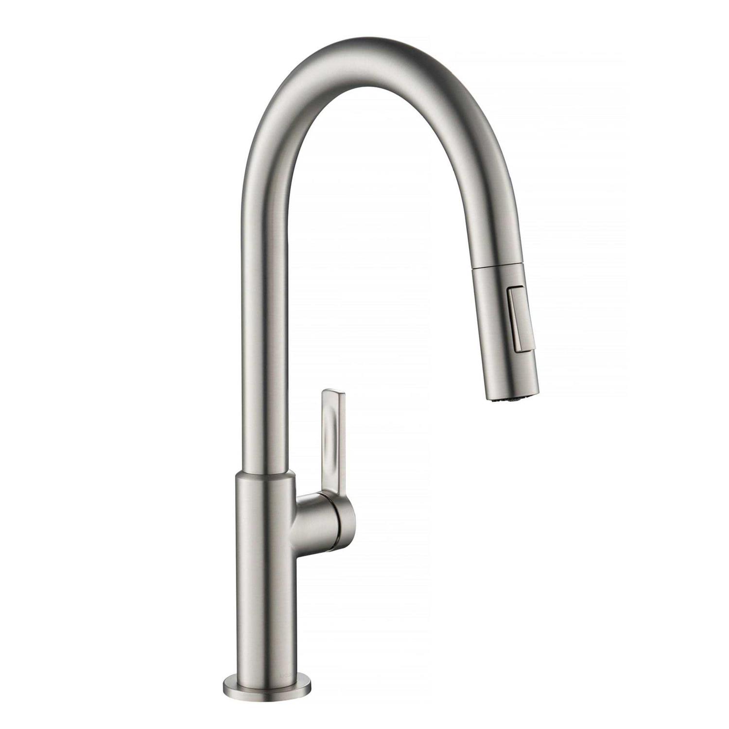 Kraus Oletto Single Handle Pull-Down Kitchen Faucet KPF-2820 - Zenithce