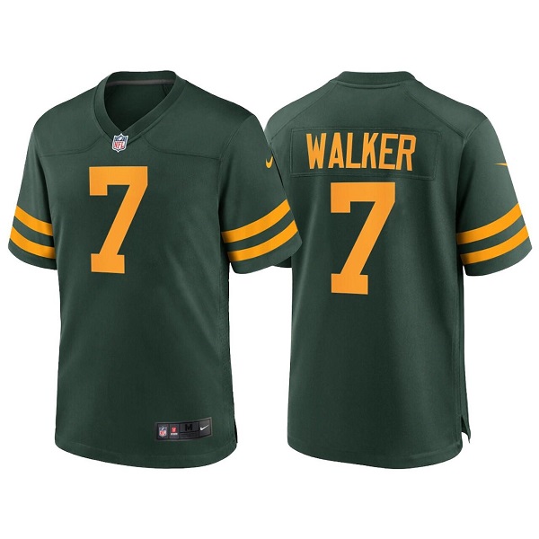 Green Bay Packers #7 Quay Walker Green Stitched Football Jersey - Zenithce