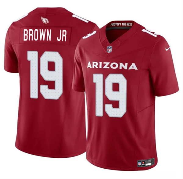 Arizona Cardinals #19 Anthony Brown JR Red 2024 F.U.S.E. Vapor Untouchable Limited Stitched Jersey - Zenithce