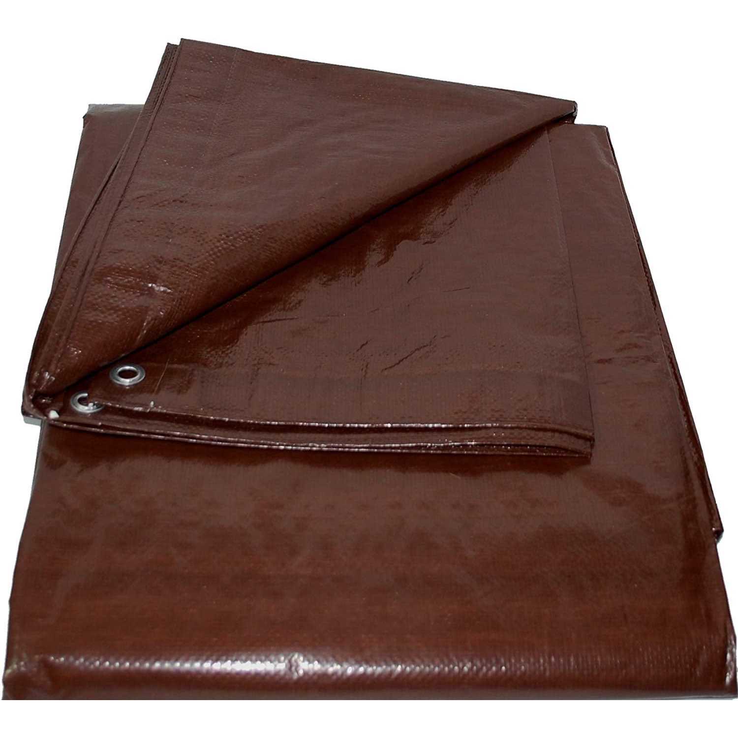 Onestock Black/Brown Reversible Tarp Heavy-Duty - Zenithce